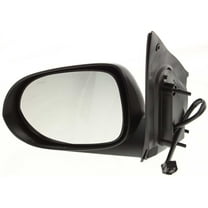 Mirror Compatible With 2007-2012 Dodge Caliber Left Driver Side Textured Black Kool-Vue