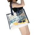 thumbnail image 1 of Coofit Beach Tote Bag Clear Large Capacity Waterproof Shoulder Tote Bag Toiletry Bag, 1 of 5