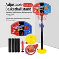 thumbnail image 2 of Canasta de baloncesto HUOGUO elevable para niños con pelota inflable, 2 of 5