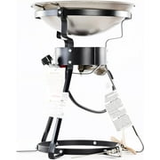 King Kooker 24″ Outdoor Propane Burner Cooker with Wok Stove Burner for Outdoor Cooking