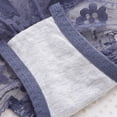 thumbnail image 4 of HUPOM Cotton Seamless Underwear Women Womens Panties Briefs Leisure Tie Seamless Waistband Blue XL, 4 of 9