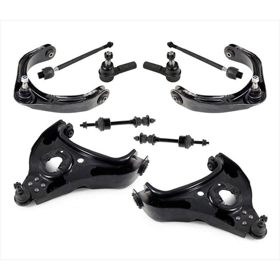 Front Steering Chassis 10pc Kit for Dodge Ram 1500 5 Stud Rear Wheel Drive 06-08