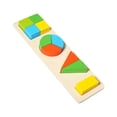 thumbnail image 3 of Milaget Geometric Shape Puzzle Matching Puzzle for Children Boys Girls Birthday Gift Geometry, 3 of 9