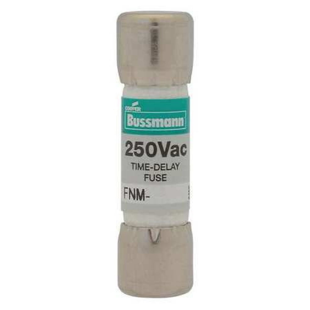 EATON BUSSMANN FNM15 15A Cylindrical Time Delay Fiberglass Fuse
