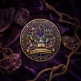 thumbnail image 6 of Halloween Commemorative Coin, Decorative Collectible Token for Party Favors Display Keepsake and Spooky Holiday Gifts, 6 of 7