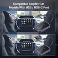 thumbnail image 3 of SPBTAR Wireless Carplay Adapter for Cars - Plug and Play USB A/C Dongle Converts Wired to Wireless Carplay, Compatible with Factory Wired Carplay Models (2016+), iOS, Aluminum Alloy, 3 of 7