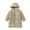 Brown, variant on Xinhuaya 3-8T Boy Girl Lightweight Down Jacket Mid length Kids Hoods Snowsuit Coat Outwear