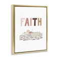 thumbnail image 3 of Stupell Industries Scandinavian Noah's Ark Faith Gold Floating Frame Canvas Art, 25 x 31, by Tara Moss, 3 of 8