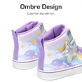 thumbnail image 3 of Zapatillas DREAM PAIRS para Niñas Tipo Bota Talla 4 Arcoíris, 3 of 6