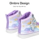 thumbnail image 3 of Zapatillas para Niñas DREAM PAIRS KKUMFN2512 Altas Arcoíris, 3 of 6