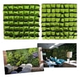 thumbnail image 4 of DYNWAVECA Bag Planter Pockets Planting Vertical Plant Bags Bag Planters - Green, 49 Pockets, 4 of 10