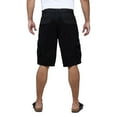 thumbnail image 2 of RAW X Mens Belted Double Pockets Cargo Shorts, 2 of 7