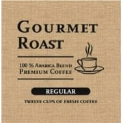 Gourmet Roast Regular 12 Cup Coffee Filter Packs - Case of 100