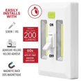 thumbnail image 2 of RCA - COBLED Wall Light with Switch and Timer, Wireless, 200 Lumens, White, 2 of 3