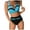 Sky Blue, variant on Women's High Cut Sexy Bikini Set 2 Piece Sporty Modest Swimsuits Tummy Control Bathing Suits for Women High Waisted Bikini Tops Bottoms Swimwear