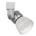 thumbnail image 1 of Benjara BM220592 10W Integrated LED Track Fixture with Polycarbonate Head, Silver & White, 1 of 5