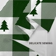 thumbnail image 4 of Balery Green White Lumberjack Plaid Pattern Tapestry 60x51 Inches - Large Wall Hanging Tapestry for Bedroom, Living Room, Dorm Decor - Artistic and Aesthetic Room Decor, 4 of 9