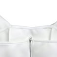 thumbnail image 6 of STETMN Women's Bow Tie Tube Tops Chic Strapless Backless Shirt Crop Cute Night Club Outfit, 6 of 8