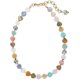 thumbnail image 1 of 2026 Sweetheart Design Multi Colour Love Heart clavicle Chain Baroque Choker Necklace, 1 of 4