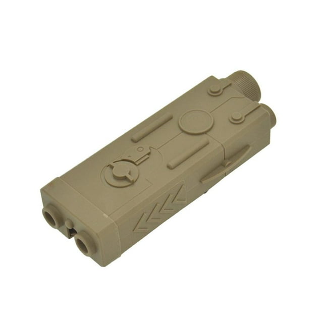 TacticalBattery Storage - Military Hunting Rail Carry 1600-2300 mAh Lithium Ion Battery Case Mounting Case, PEQ Style Dummy Box for Rail Mount