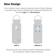 thumbnail image 3 of Hydro Flask 32 oz Wide Mouth Straw Lid White, 3 of 5