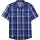 thumbnail image 1 of Alfani - Camisa a cuadros SS con botones para hombre, azul, grande 2X, 1 of 1