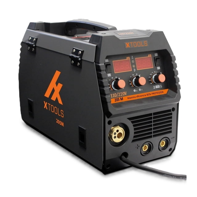 Soldadora Inversora Xtools MIG205 200A 110/220v 60hz