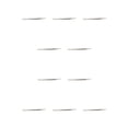 thumbnail image 3 of Seitruly Pinzas para pestañas, pinzas para cejas de punta recta antiestática de acero inoxidable, suministros para pestañas resistentes al desgaste once 10piezas Seitruly CBP367196, 3 of 5
