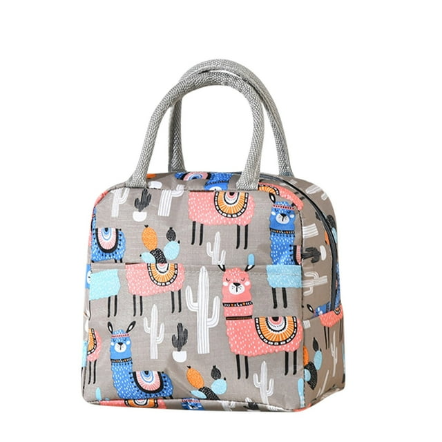 Under 10 Lunch Bag Fashion Well Design Insulated Lunch Bag Portable Easy Carrying Lunch Bag for Office Work Reusable Lunch Box