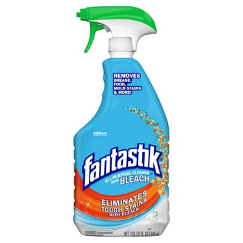 Fantastik All-Purpose Cleaner with Bleach, 32 Ounce Trigger Bottle