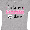 thumbnail image 4 of Inktastic Future Soccer Star Girls Girls Baby Bodysuit, 4 of 5