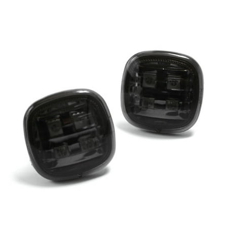 - 96-99 AUDI A4/S4 B5 & 97-99 A8 D2 LED SIDE MARKER LIGHTS - CRYSTAL SMOKE