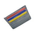 thumbnail image 6 of Waterproof Genuine Eel Skin Soft Leather Slim Thin Credit Card Holder Wallet (Grey), 6 of 6