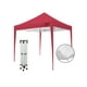 thumbnail image 1 of Toldo plegable Carpa retráctil Impermeable Armored Travel  para exteriores Reforzado 3x3 M Rojo, 1 of 9