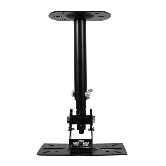 HOMEMAXS Ceiling Mounted Speaker Stand Adjustable Wall Speaker Bracket Heavy Duty Speaker Mount Wall Mounted Speaker Holder Adjustable Speaker Wall Mount