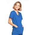 thumbnail image 5 of Cherokee Workwear Core Stretch Women's Scrubs Top Mock Wrap 4728, 5 of 6