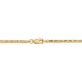 thumbnail image 4 of Real 14kt Yellow Gold 2mm Byzantine Chain; 30 inch; Lobster Clasp; for Adults and Teens; for Women and Men, 4 of 5