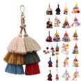 thumbnail image 2 of Tassel Keychain Fashion Multipurpose Key Ring Pendant Pom Pom Tassel Bag Charm, 2 of 10