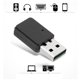 thumbnail image 5 of Mini transmisor de Audio y música, adaptador Bluetooth inalámbrico USB T7 multifunción portátil, 5 of 8