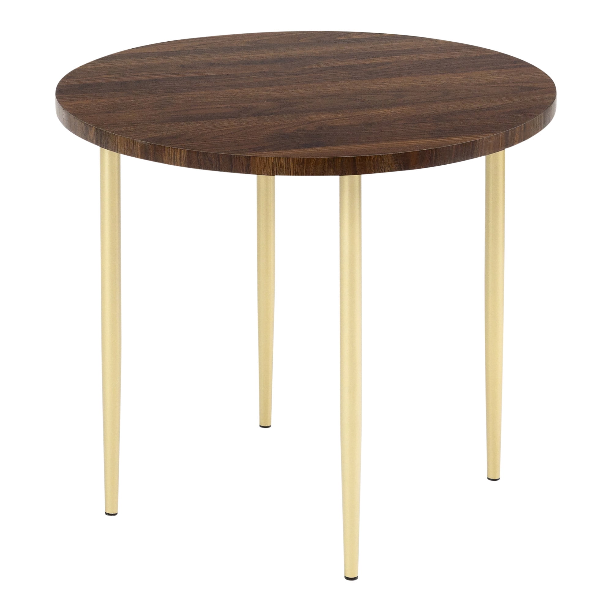 Desert Fields Camelia 3-Piece Nesting Coffee Table Set, Dark Walnut