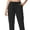 Black, variant on Women's Joggers Pants Lightweight Athletic Leggings Tapered Lounge Pants for Workout, Yoga,Running