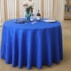 thumbnail image 5 of Mesa Redonda de Comedor Hotel Boda Manteles de Mesa 180cm Poliéster Beige Rojo Azul Negro Rosa Paño de Mesa Redonda de Restaurante Manteles de Mesa para Fiestas, 5 of 6