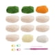 thumbnail image 4 of Kit de crochet para manta de ramo, kit de inicio de crochet, creativo, tejido a mano, versátil Multicolor, 4 of 9
