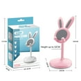 thumbnail image 3 of Viflosae Phone Holders Cute Rabbit Mobile Phone Stand Angle Height Adjustable Desk Phone Stand Kawaii Phone Stand Desk Accessories Phone Holder for Desk, 3 of 6