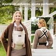thumbnail image 3 of Momcozy Portabebés Ergonomico Cangurera Bebe Mochila Lino, 3 of 7