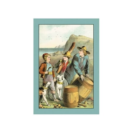 Buyenlarge Decoration - Swiss Family Robinson: A Brigand-Like Decoration Print (Unframed Paper Print 20x30)