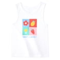 thumbnail image 3 of Garanimals Newborn, Baby & Toddler Girl Cotton Graphic Tank Tops, 4‑Pack, Sizes 0-6T, 3 of 10