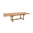 thumbnail image 2 of Anderson Teak Valencia Double Butterfly Patio Dining Table in Natural, 2 of 4