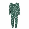 thumbnail image 3 of Posijego Christmas Pajama Sets for Women 2 Pieces Plus Size Loungewear Long Sleeve Tops Pants Sleepwear, 3 of 6