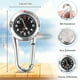 thumbnail image 2 of Reloj de Cuarzo Naiovety con Clip Esfera Redonda Números Arábigos Bronce, 2 of 6
